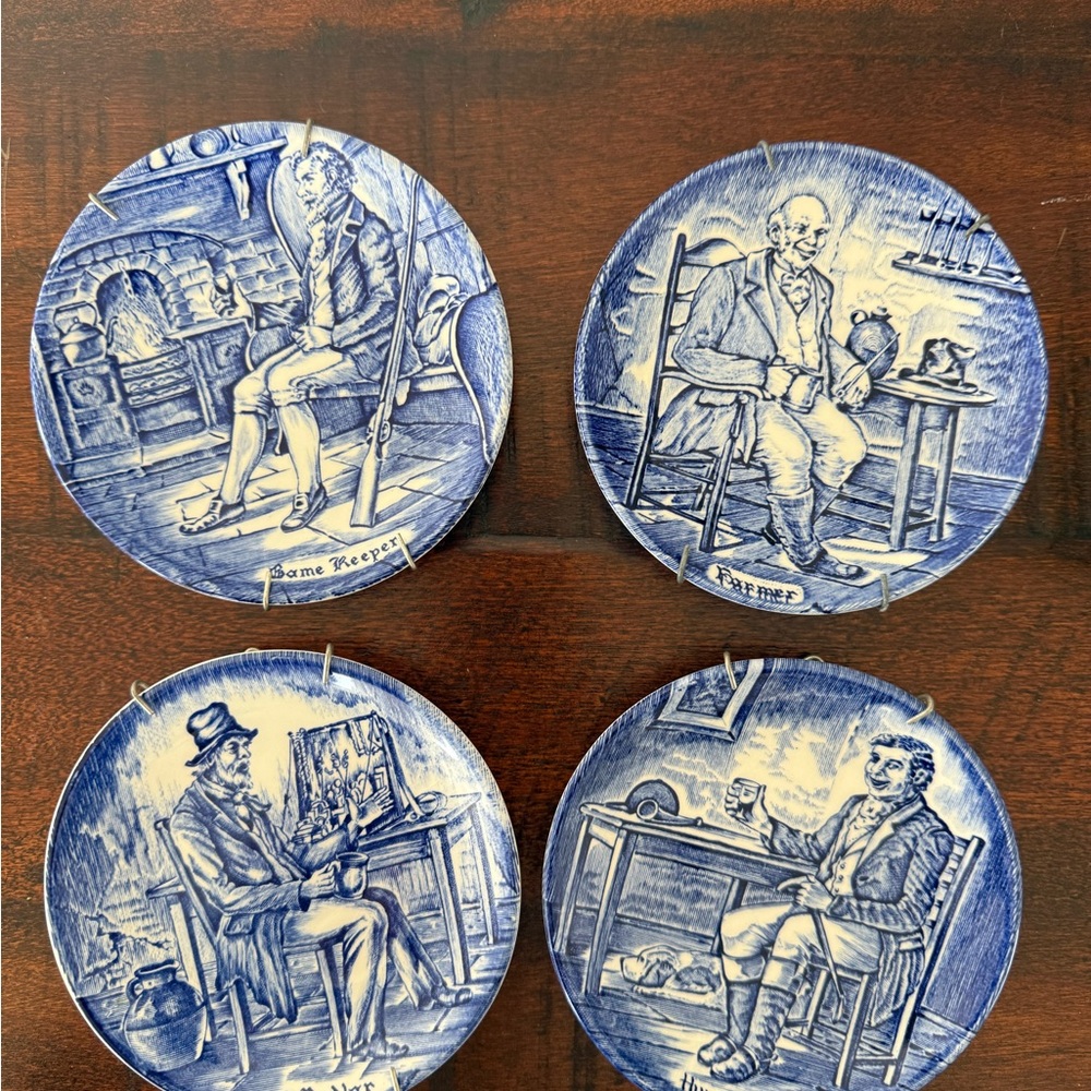 Vintage Wedgewood Decorative Plates